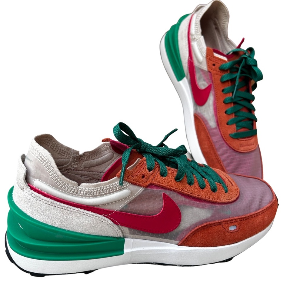 W NIKE WAFFLE ONE 'BURNT SUNRISE/MYSTIC HIBISCUS' - Picture 2 of 5